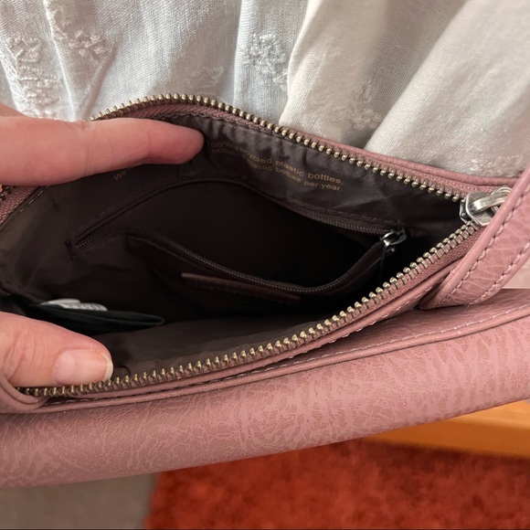 Matt & Nat Crossbody Purse Gunmetal Tone Hardware Personal Destash - Picture 6 of 8